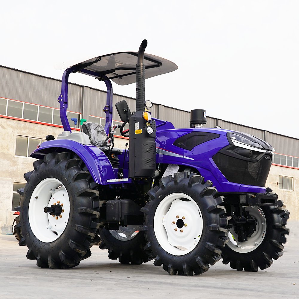 Chinese 90hp 100hp Compact Small Tractor Mini Farm Garden 4X4 Wheel 4WD Tractors