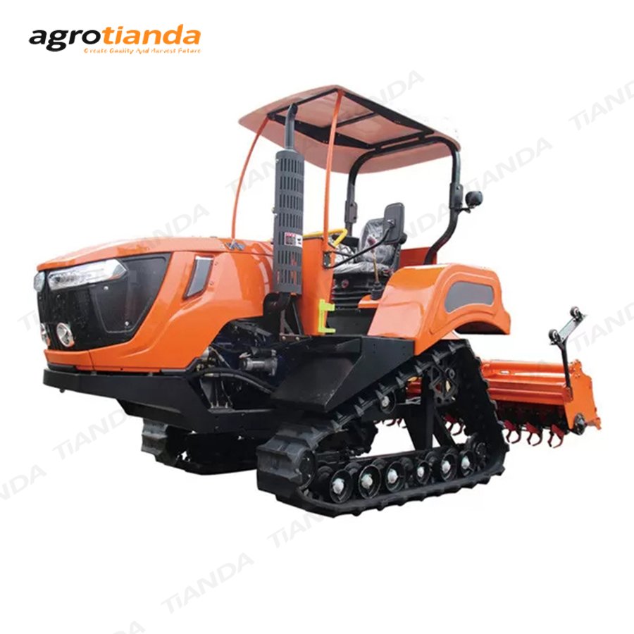 Agricultural Machine Equipment 4 Cylinder Engine 50hp 4*4 Tractor