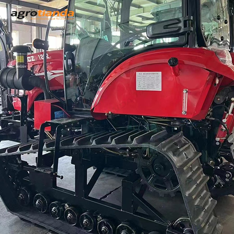 Agricultural Machine Equipment 4 Cylinder Engine 50hp 4*4 Tractor