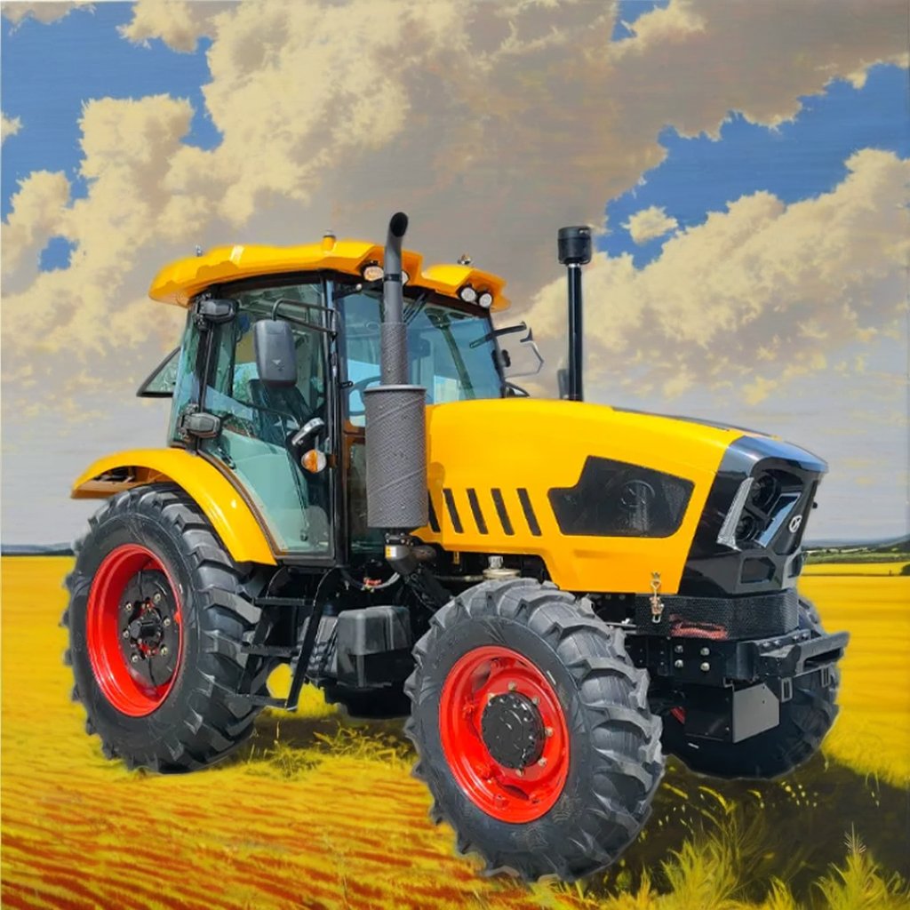 High Quality Tavol Agricultural Tractors 60HP-100HP Kubota Diesel Engine 4x4 4WD Walking Tractor for Farm Use New Condition