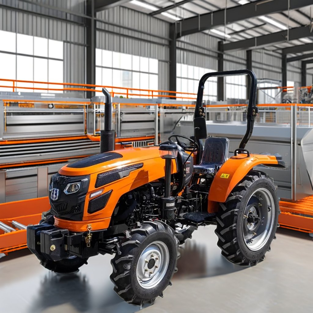 High Quality Tavol Agricultural Tractors 60HP-100HP Kubota Diesel Engine 4x4 4WD Walking Tractor for Farm Use New Condition