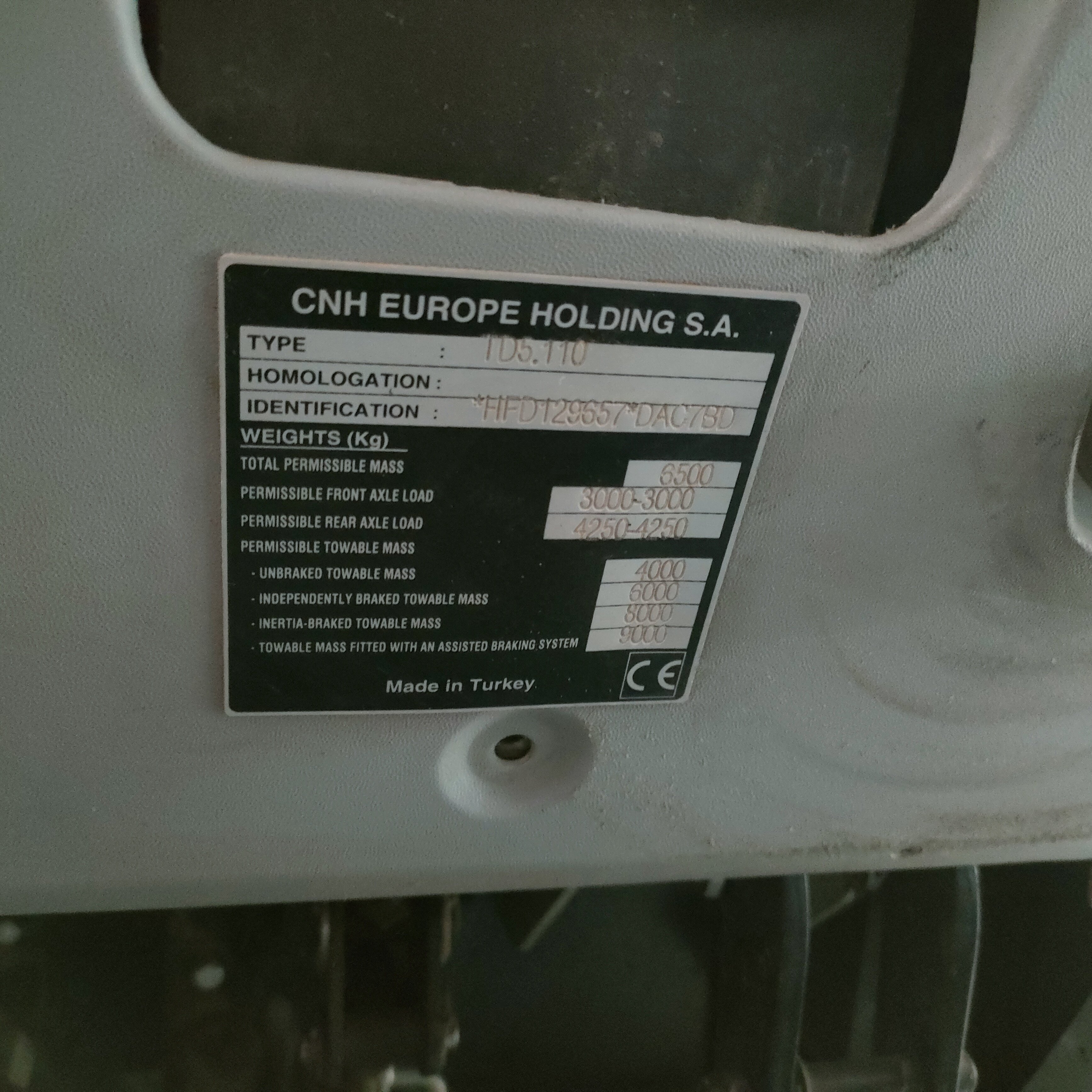 Second Hand New and Used Holland TD5110 Tractor with Excellence Condition for Sale