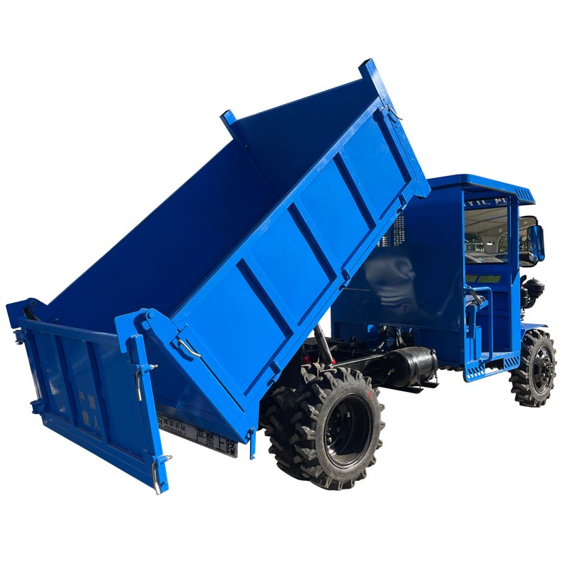 Factory Diesel 4wd Lift Hydraulic 4 Cyl. 64HP Hilly Utility Vehicle for Offroad Farm Machine Palm Walk Tractor Heavy Loading