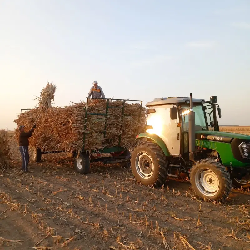 Farm Machinery Buy Agricultural Tractor Tavol 70hp 80hp 90hp 100hp YTO diesel Engine Agriculture Tracteur Wheel Tractor for Sale