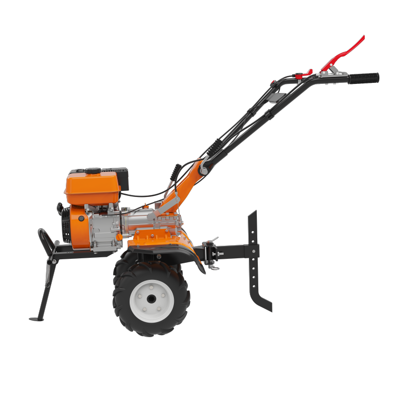 HWASDAN 4kw 7HP Four-stroke Gasoline Engine Front Rotary Power Tiller H170F Hand Control Power Weeder Gears Drive Tractor Tiller