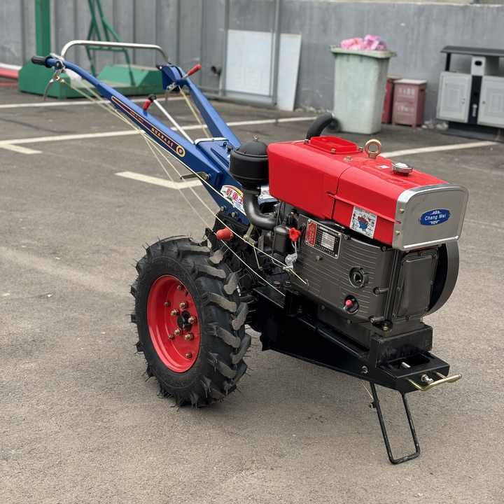 Hot Sale USA Mini Walking Tractor New Farm Equipment Mini Plow 2 Wheel Walking Tractor Agriculture