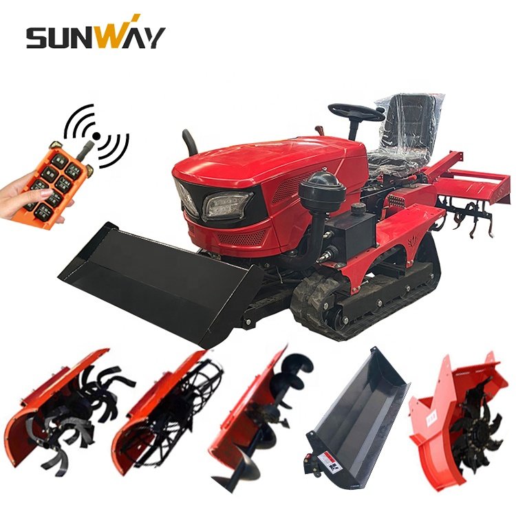 2025 New Rubber Track Crawler Traktor Farm Crawler Mini Tractor 4x4 Agriculture