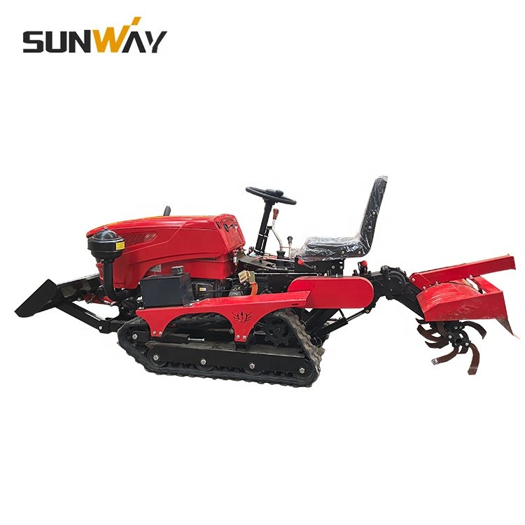 2025 New Rubber Track Crawler Traktor Farm Crawler Mini Tractor 4x4 Agriculture