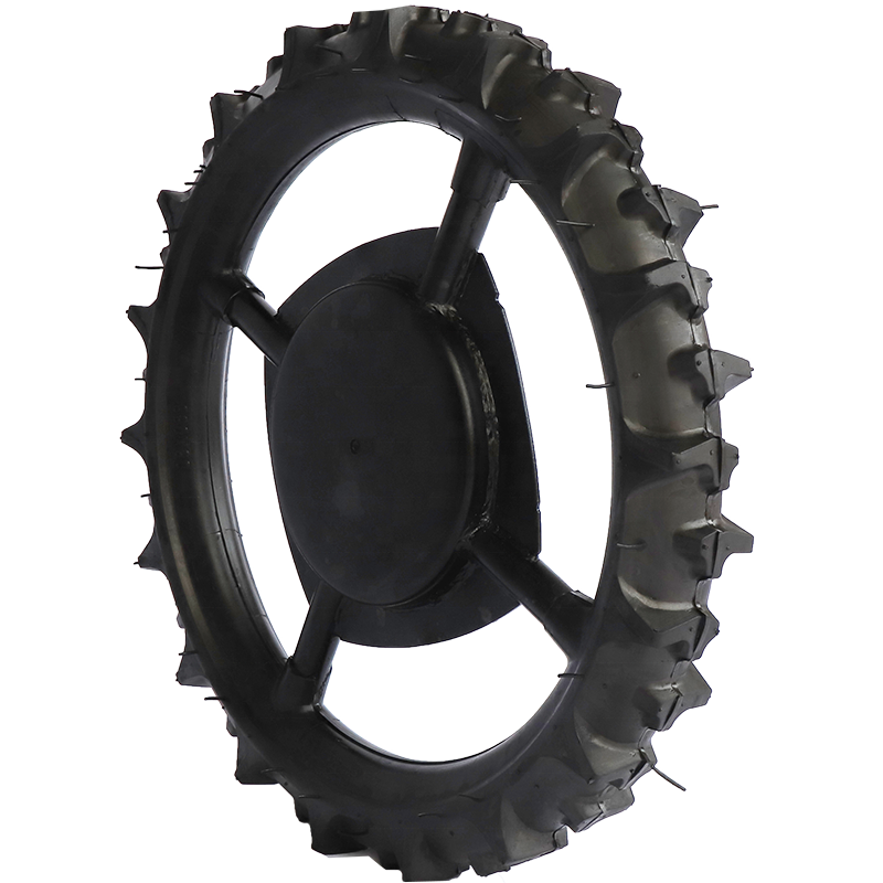 YT Factory Supply 600*80mm 650*80mm 23.5inch 60cm Height Agricultural Solid Rubber Tractor Iron Wheels Slim Tyres Tiller Tyre