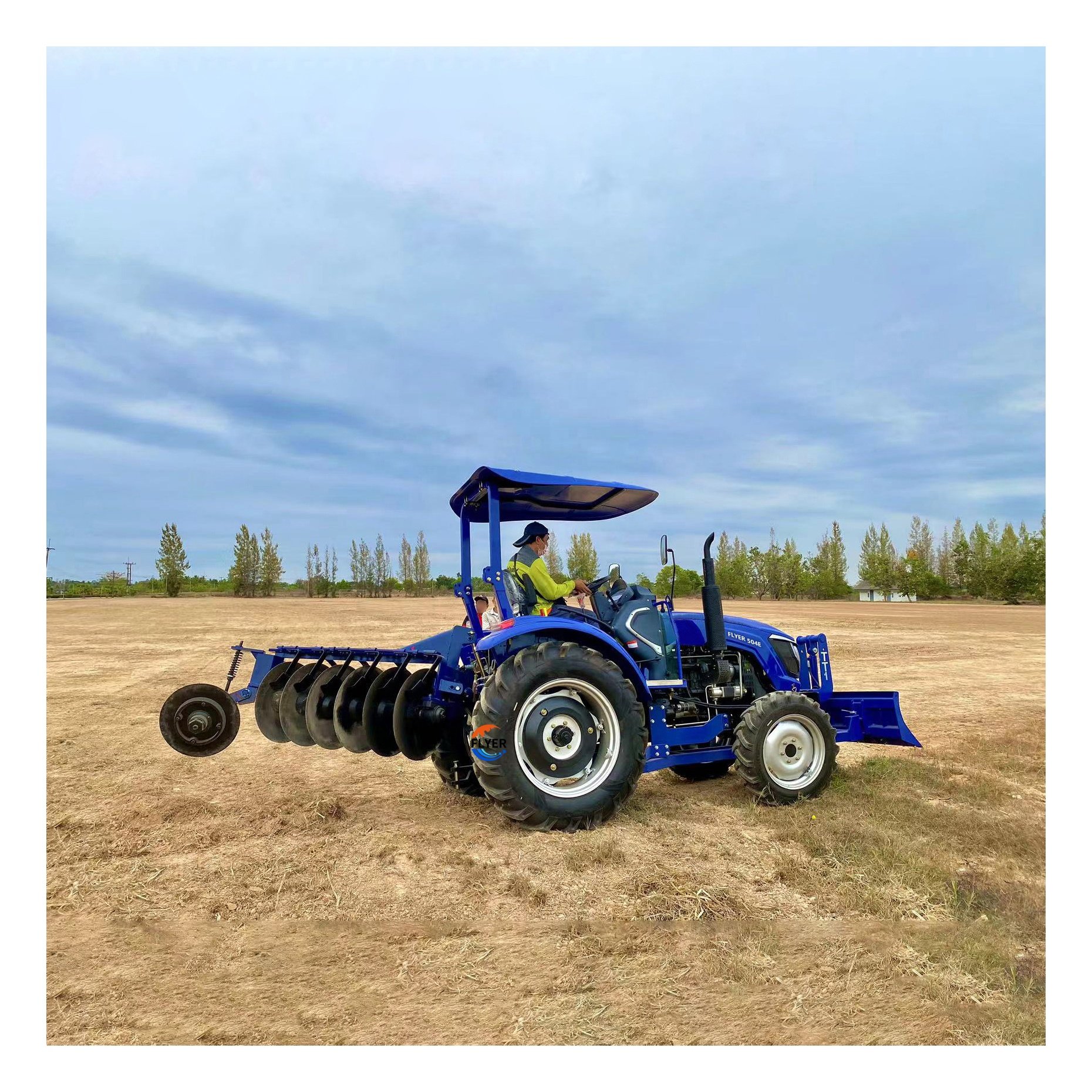 High Quality 50/60hp Farm Agricultural Middle Tractors for Sale