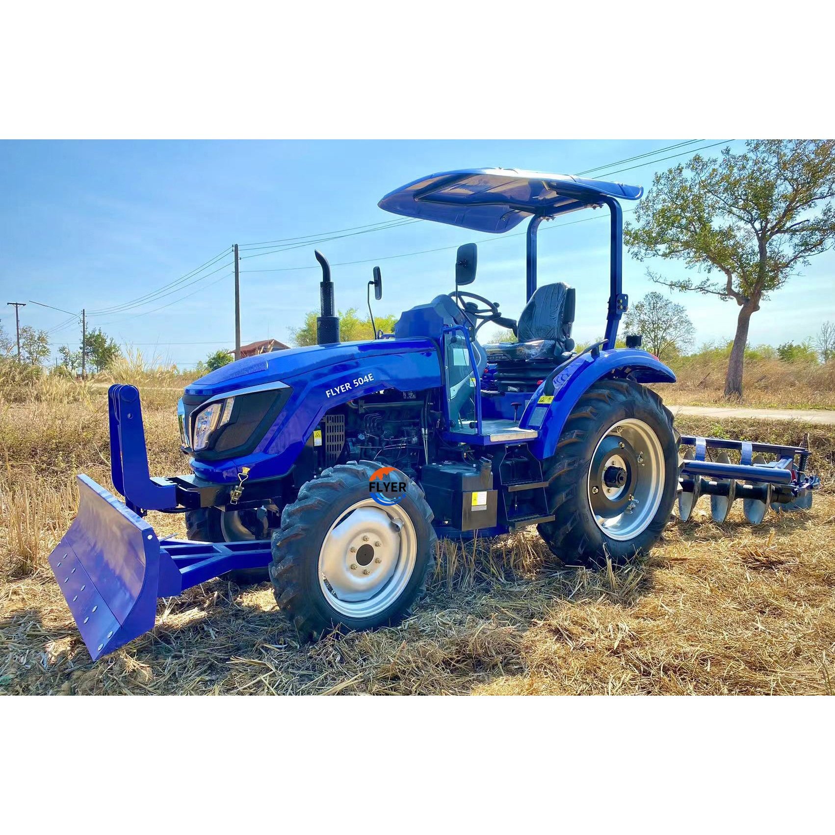 High Quality 50/60hp Farm Agricultural Middle Tractors for Sale
