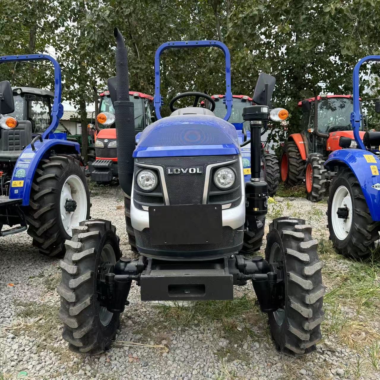 Lovol M504 New Tractor Mini Trator 50hp Farming 4WD Tractor 4x4 Tractors Compact Agricultural Farm Machinery for Hot Sale