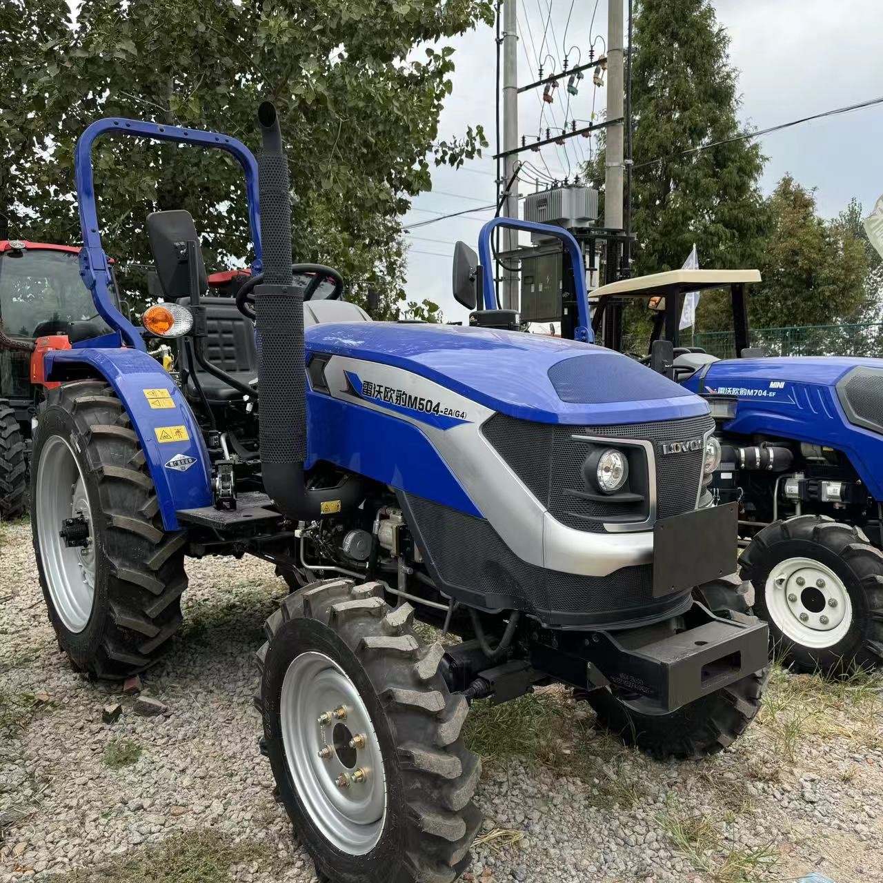 Lovol M504 New Tractor Mini Trator 50hp Farming 4WD Tractor 4x4 Tractors Compact Agricultural Farm Machinery for Hot Sale