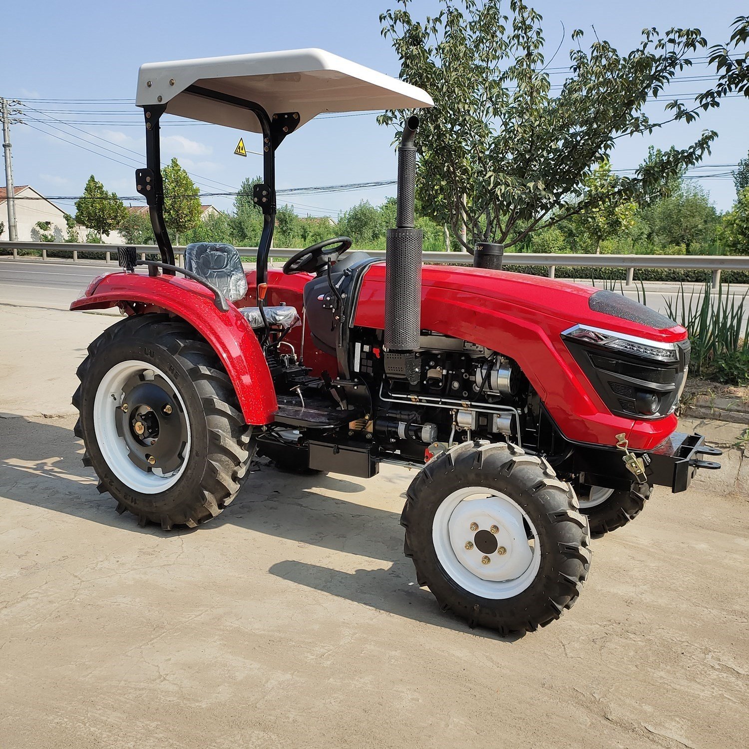 CE Approved Chinese Brand 50 55 hp 4wd Mini Farm Tractor With Cabin