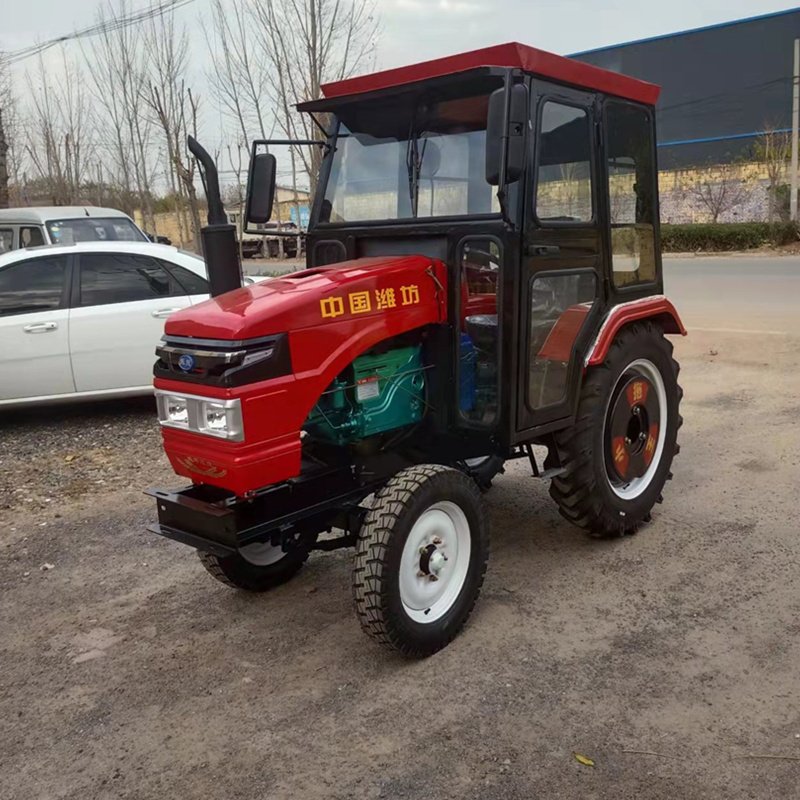 Customized 4 WD Agricultural Tractor 50HP Engine Multi-Function Farm Implements for Garden Farm Use OEM Supplier