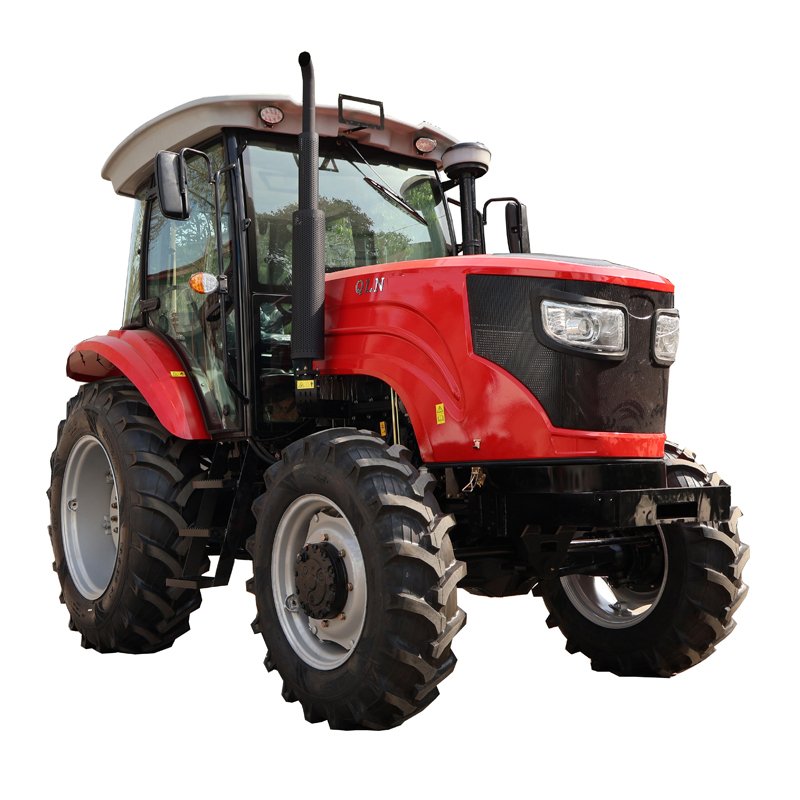 Hot Sale Wheeled Tractor 120HP Farming Tractor Heavy Duty 4WD 120HP 4X4 Agricultural Tractor With Loader and Backhoe in Peru