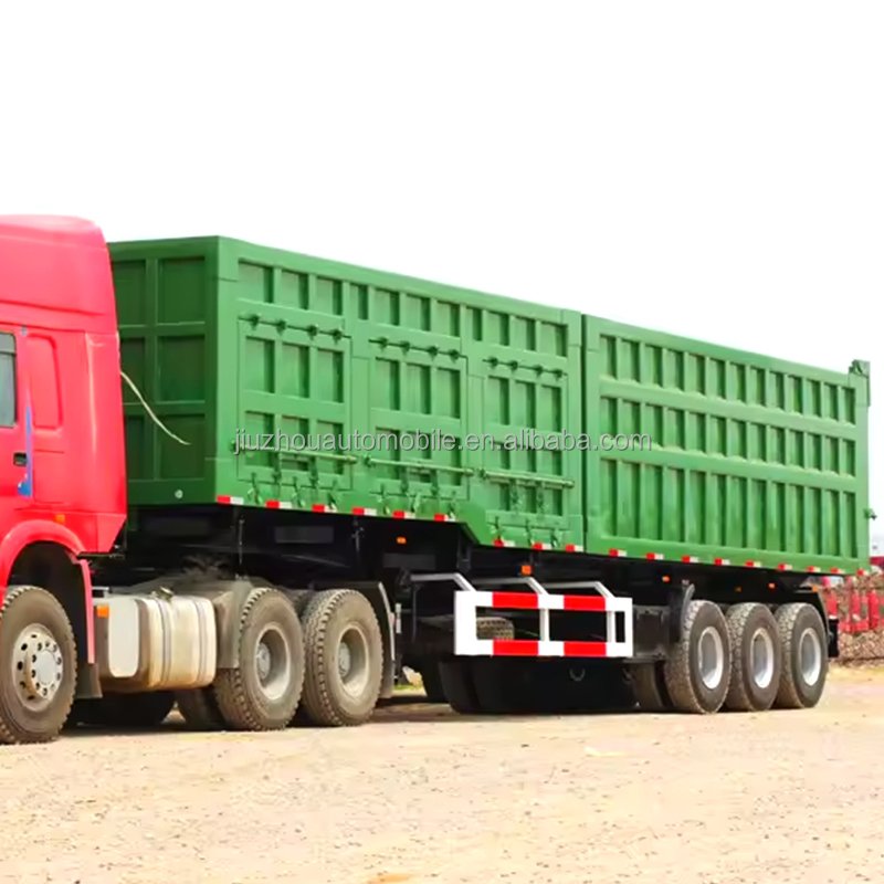 American Tipping Trailer Kit Hydraulic Cylinder Agricultural Tractor Tandem 3500 Axle Coal Transport Double Axle Trailers