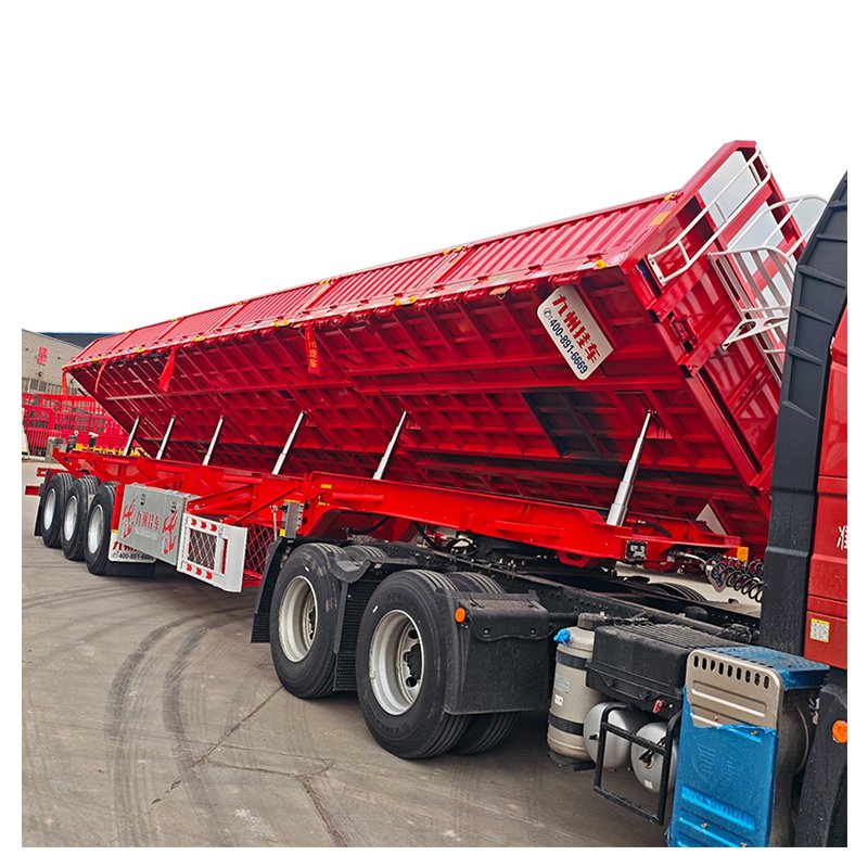 American Tipping Trailer Kit Hydraulic Cylinder Agricultural Tractor Tandem 3500 Axle Coal Transport Double Axle Trailers