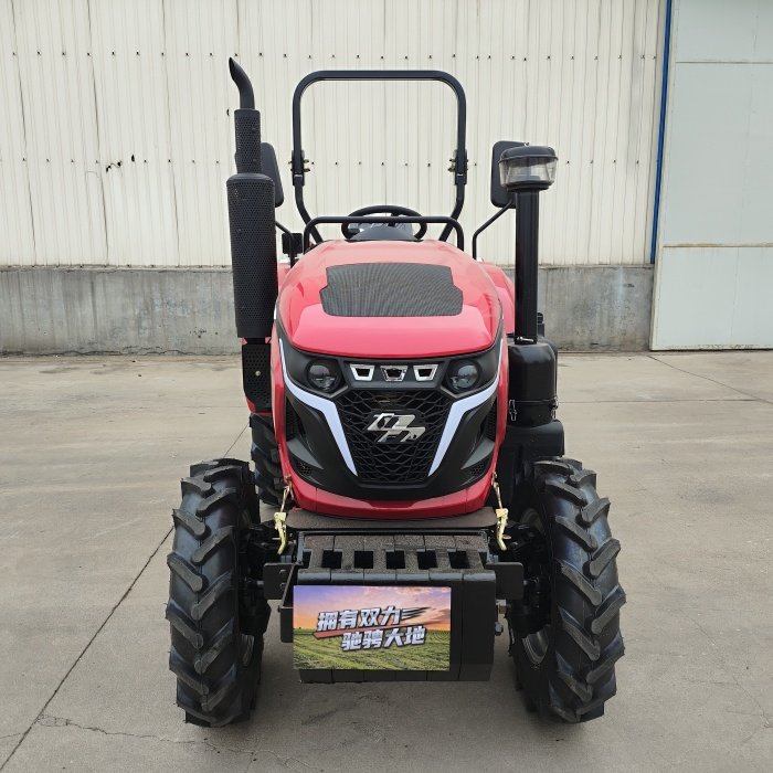 Factory Price Farm Use Tractor Single Action Clutch Hydraulic Steering 8F+2R Water Cooled Engine 4WD 50 HP Tractor