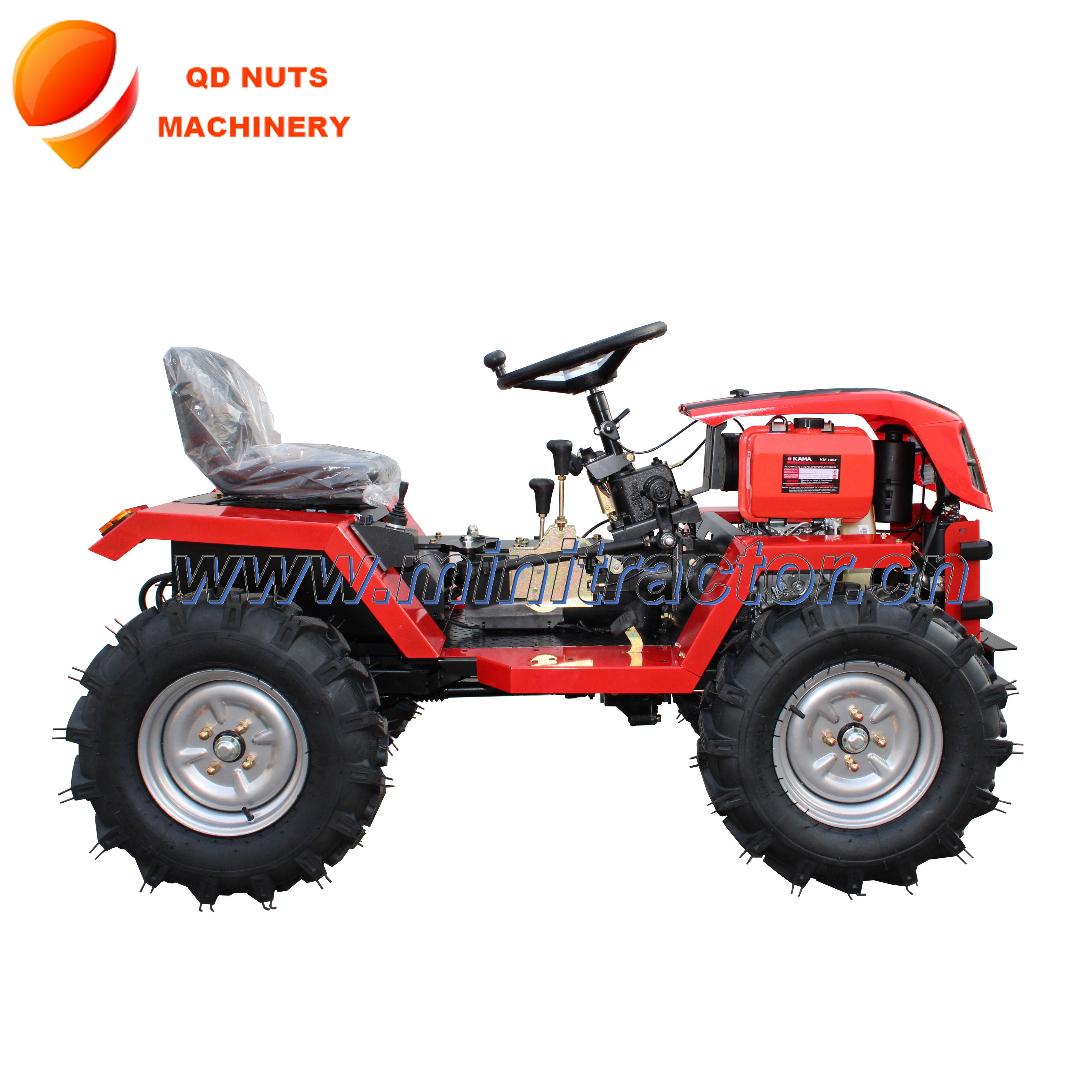 Cheap 18hp Agricultural Farming Tractors Mini Tractor 4x4 for Sale