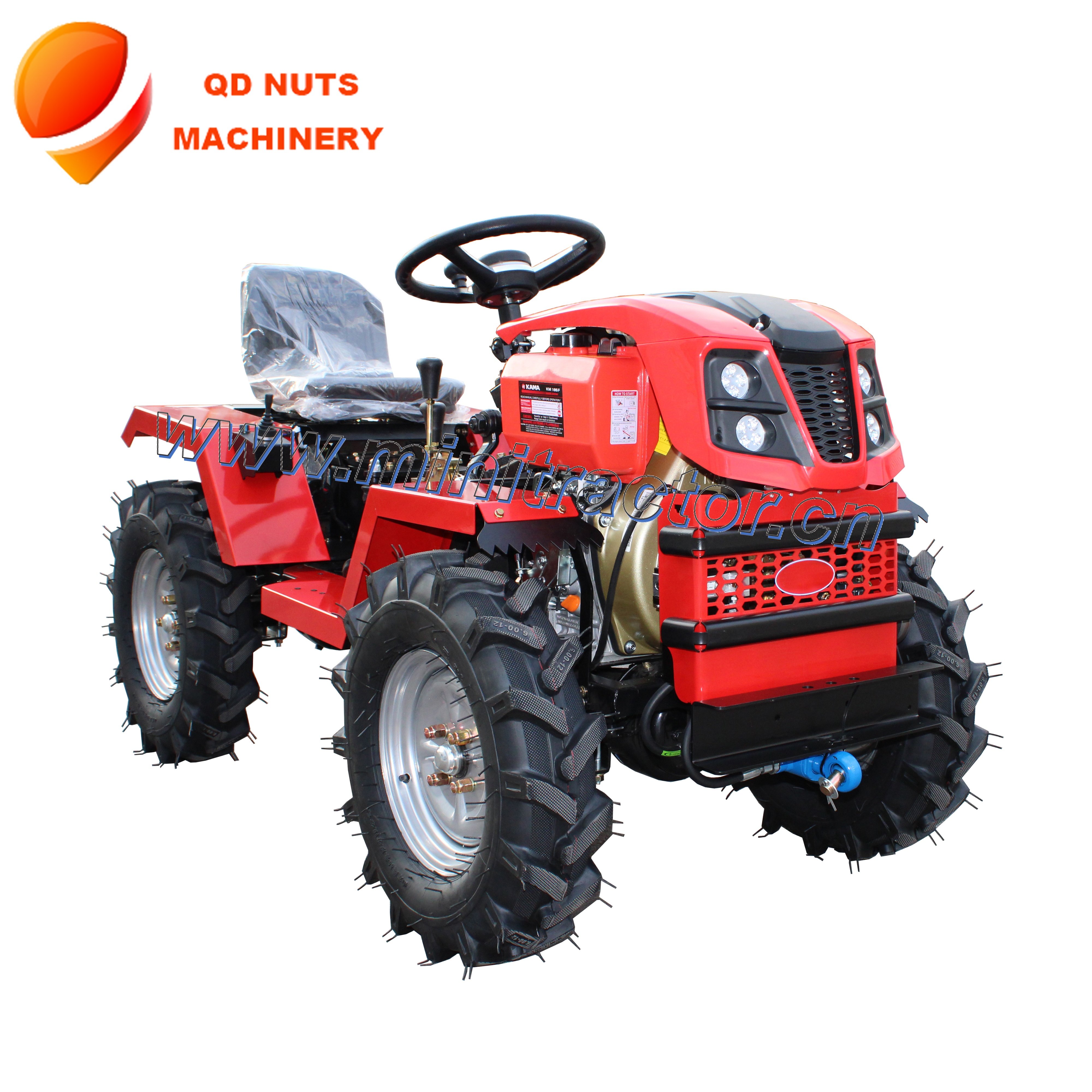 Cheap 18hp Agricultural Farming Tractors Mini Tractor 4x4 for Sale