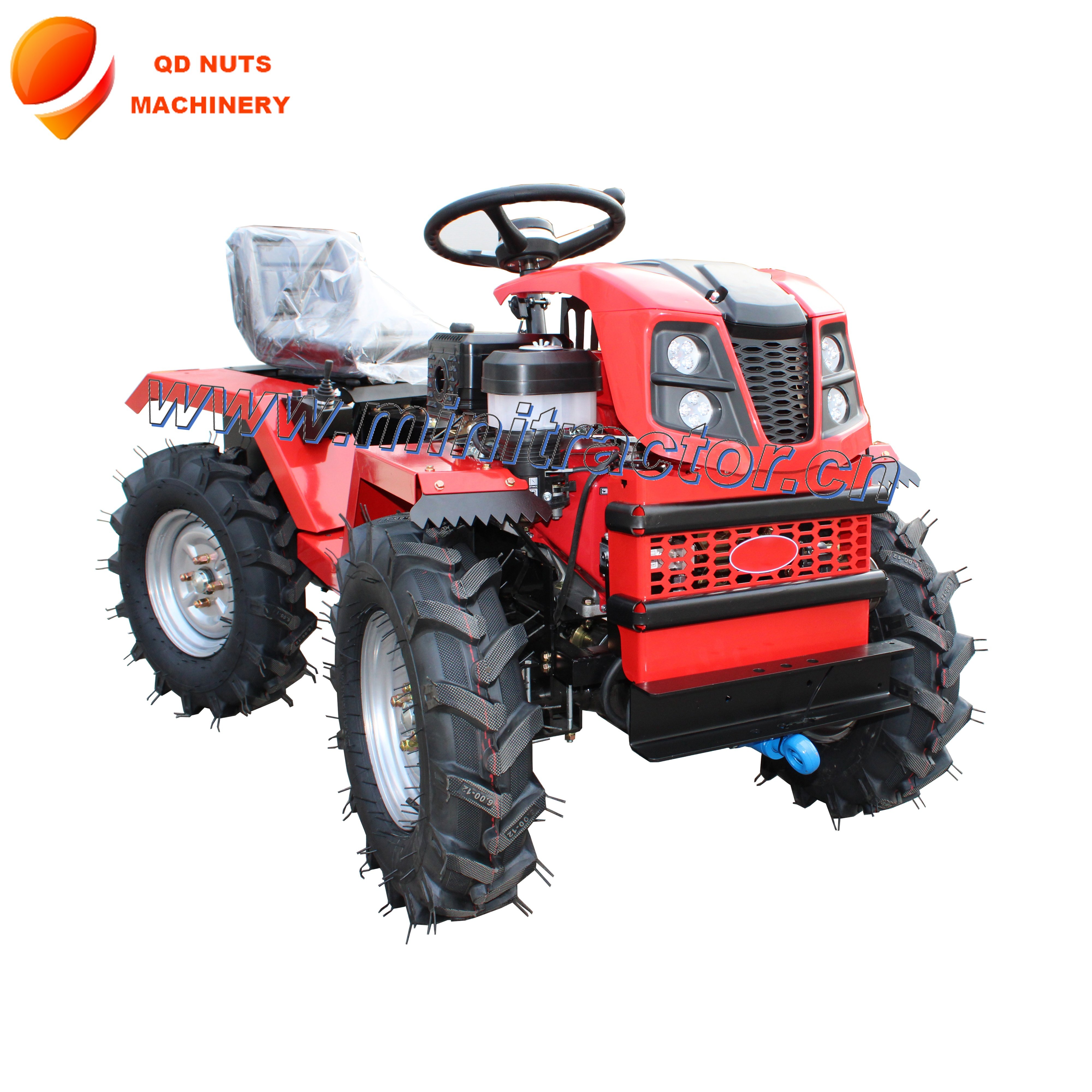 Cheap 18hp Agricultural Farming Tractors Mini Tractor 4x4 for Sale