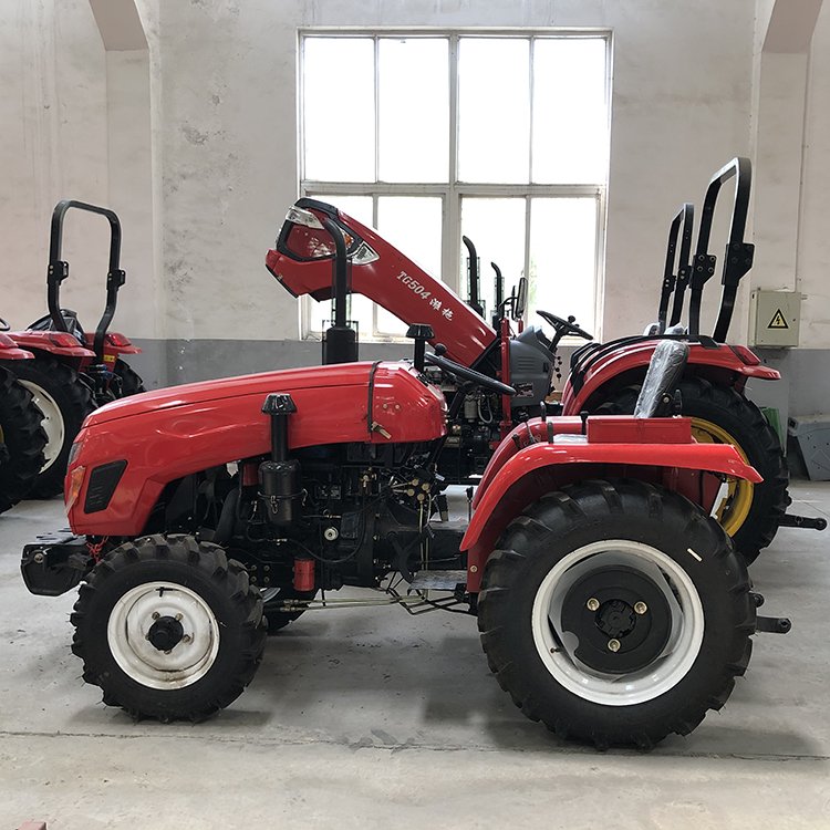 High Quality Sell Well 50HP Tractor Equipment Agricultural 4X4 Tractors With Front End Loaders