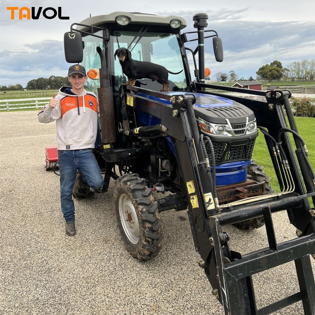 Agriculture Equipment and Tools 504 604 704 Front End Loader Tractor Price