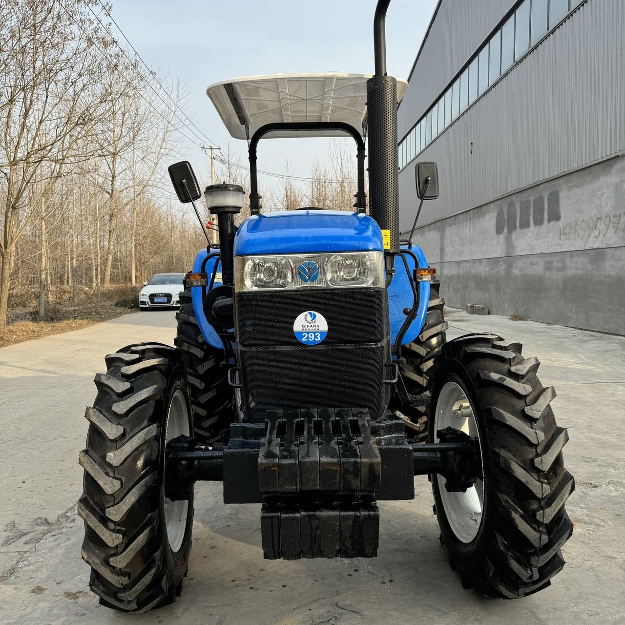 75hp Diesel Engine Multi-functional 4WD Used Farm Tractor Agriculture 4x4 Wheel Tractor