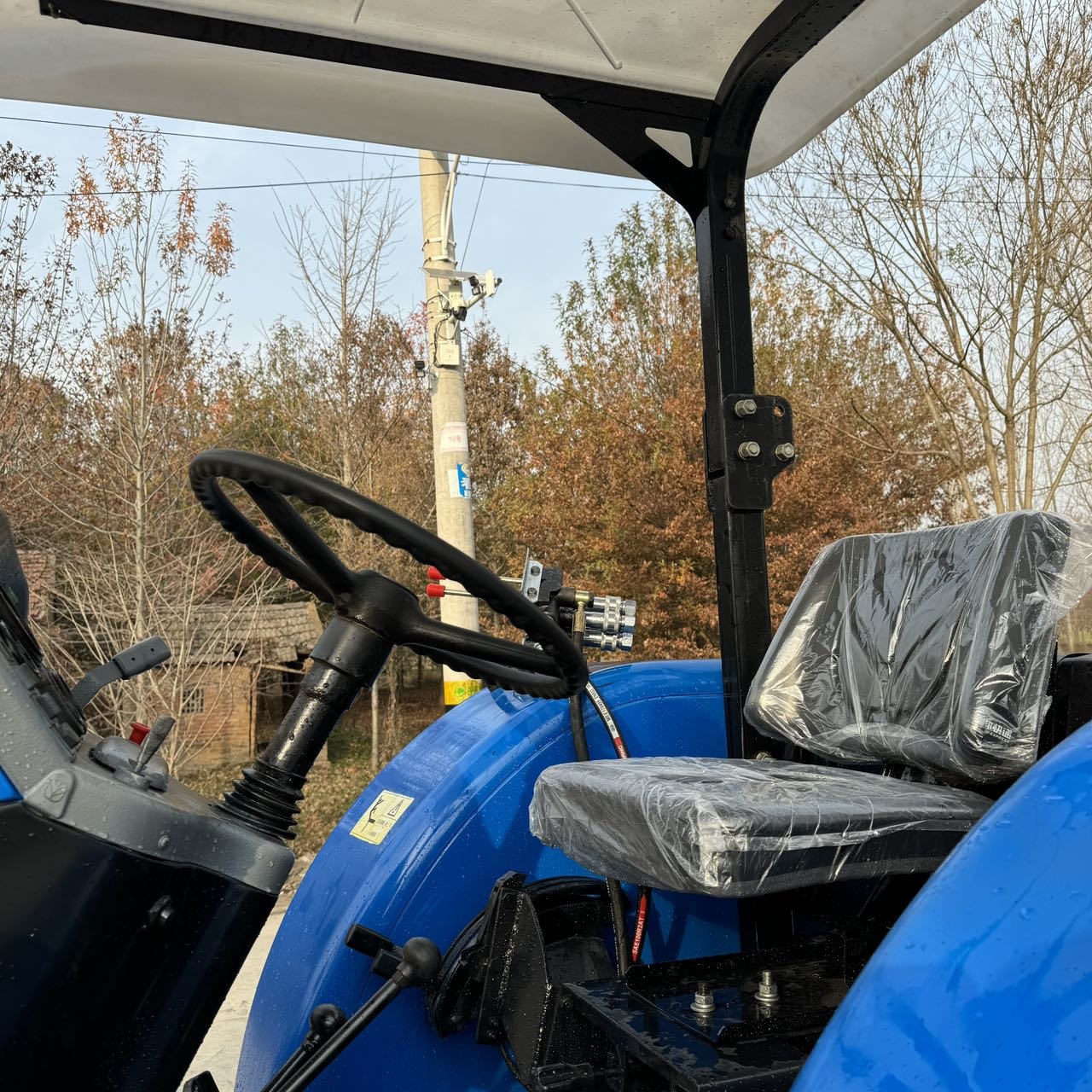 75hp Diesel Engine Multi-functional 4WD Used Farm Tractor Agriculture 4x4 Wheel Tractor