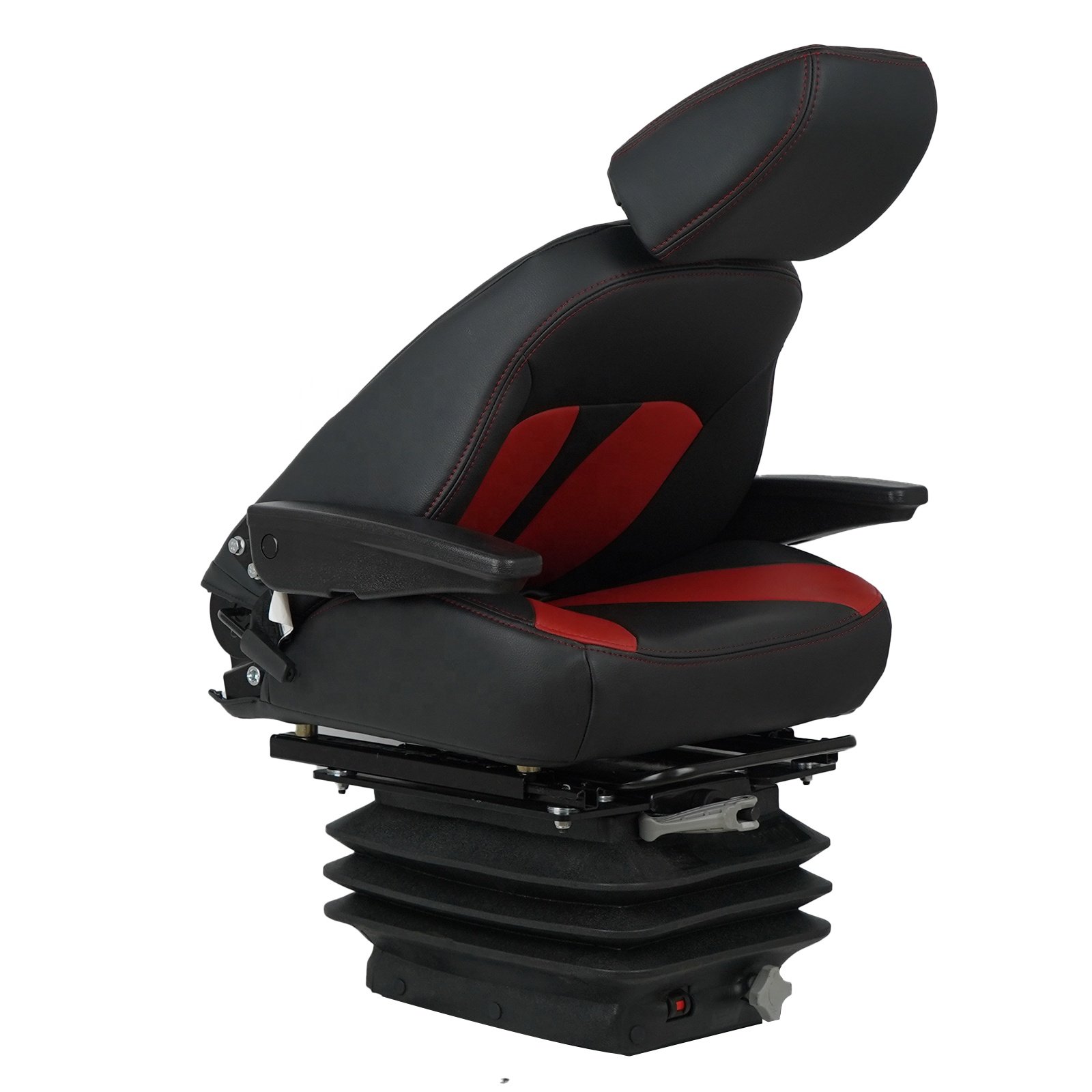 PVC Tractor Seat Agricultural, Grammer Tractor Seats with Narrow Space-saving Mechanical Suspension