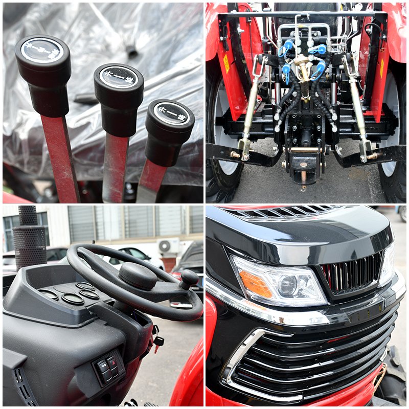 High Quality Four-Wheel Compact Agricultural Tractor 4WD Attachments Used Condition CE EPA EURO 5 2WD Motor Tractor