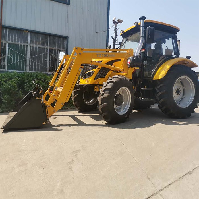 Large YTO Diesel Engine Rice Farm Tractor QLN-1004 100HP Tractor Chinese Big Horsepower Agriculture Equipment Tractores