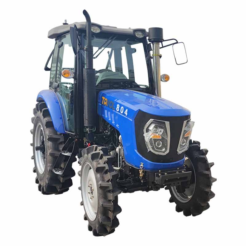 Price Tractor diesel 804 80hp 4wd Wheel Farm Tractor 4*4 Tractors for Agriculture