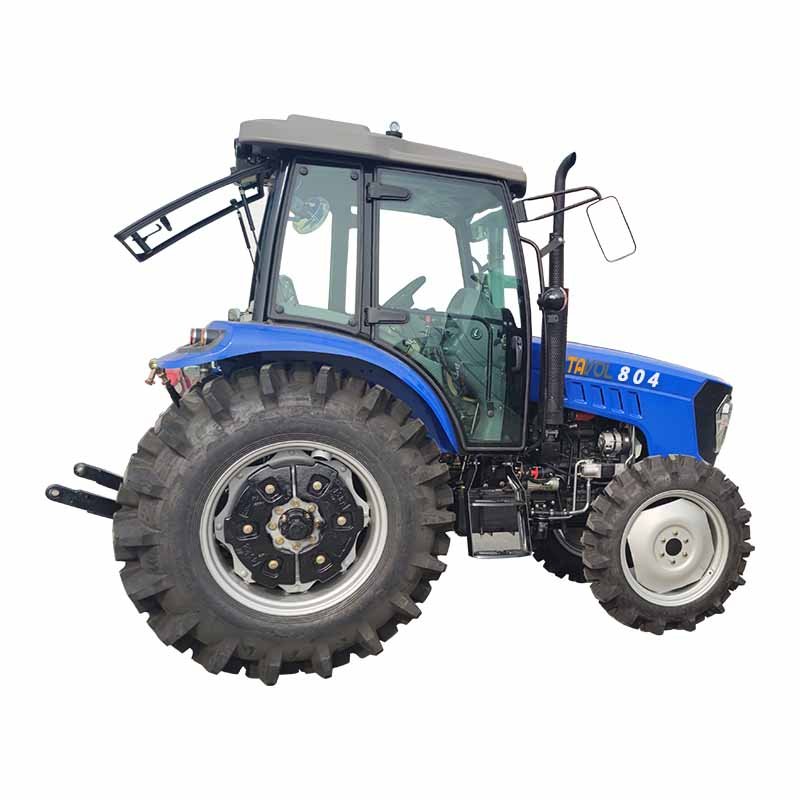 Price Tractor diesel 804 80hp 4wd Wheel Farm Tractor 4*4 Tractors for Agriculture