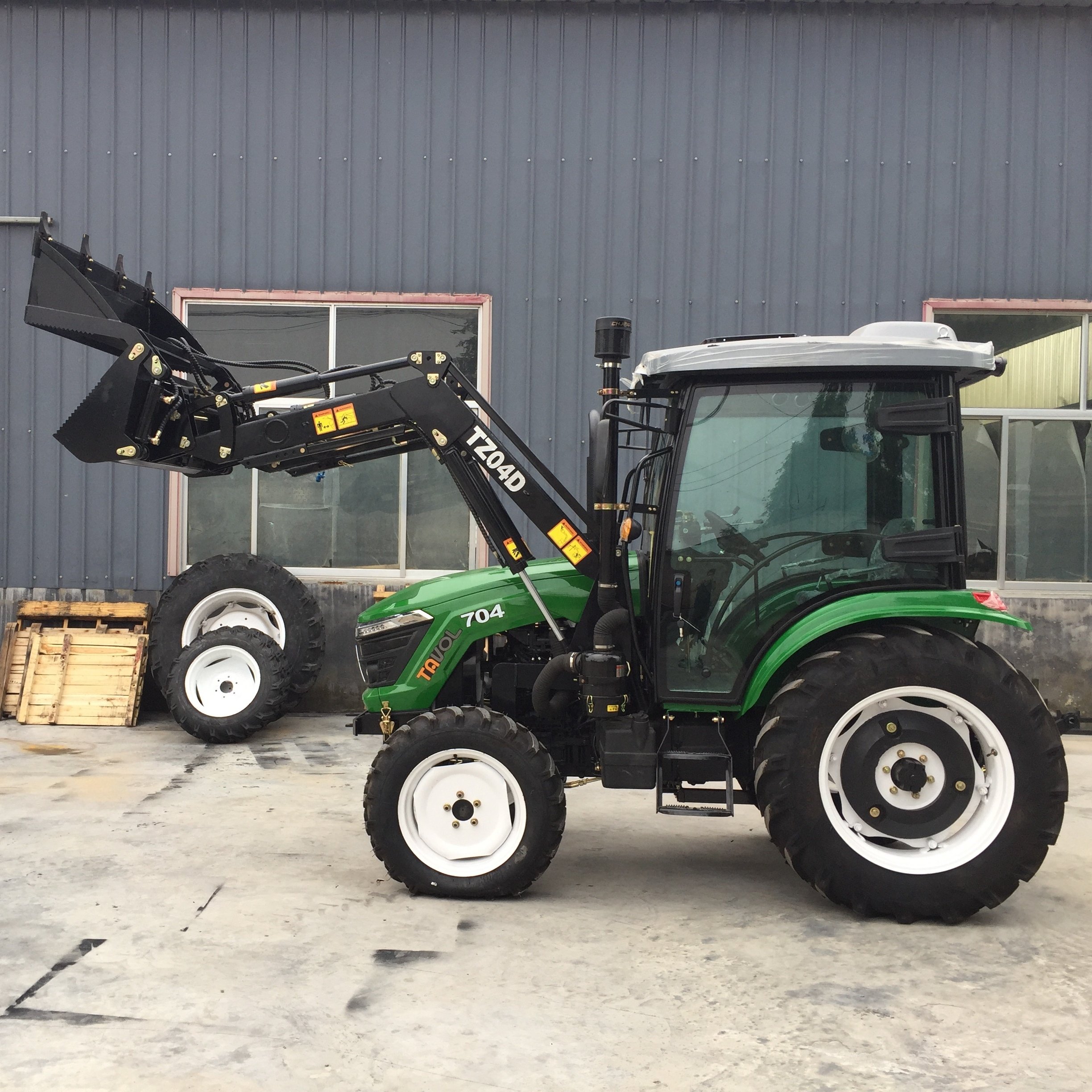 Cheap 50hp Agricultural Farming Tractors Mini Tractor 4x4 for Sale