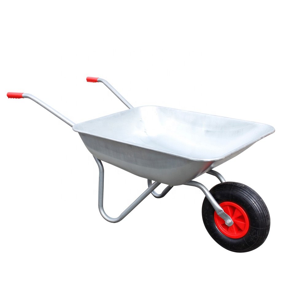 Galvanized Tray Russia Farm Tools Garden Wheelbarrow Wb5204