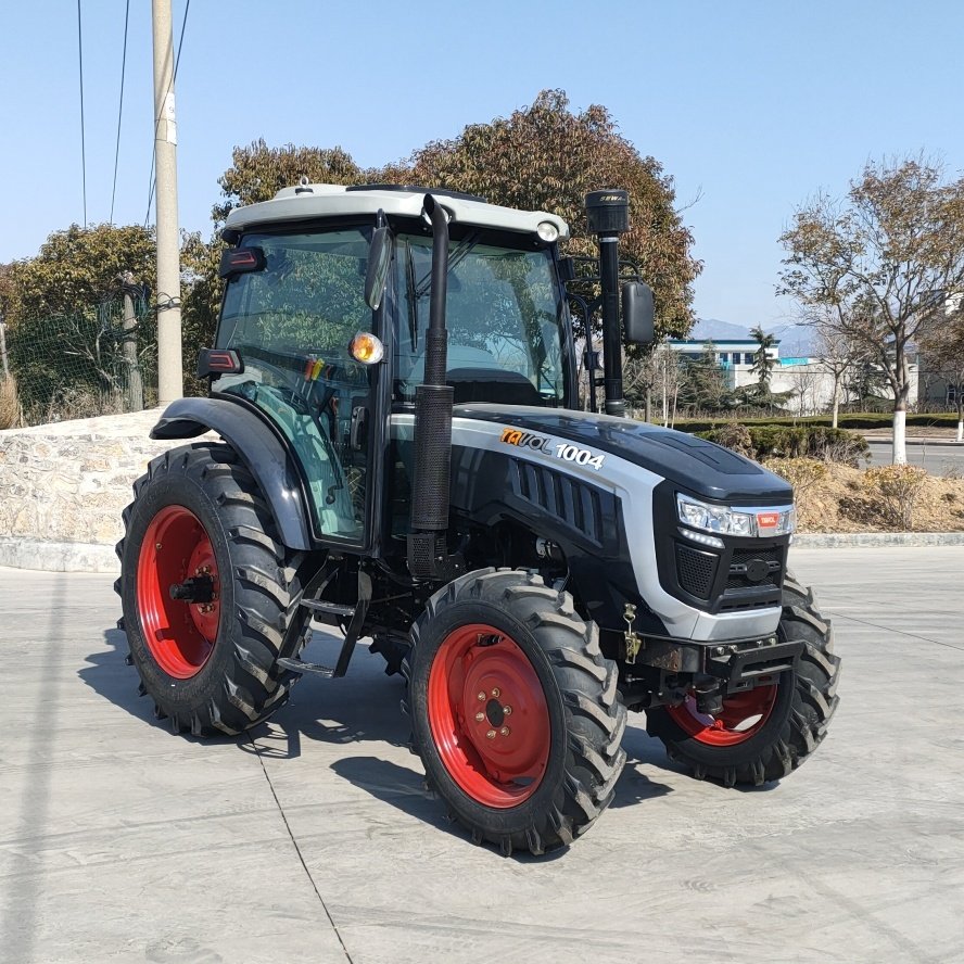 Tractor Farming Land 100HP 120HP Red Green 4WD 16+8 Shuttle Gear Agricultural 1204 Tractors