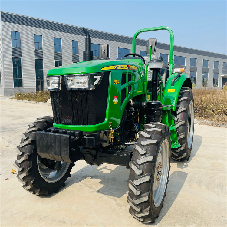 Huatuo 904 Increases Ningbo Houqiao Agricultural Farmland Four-wheeltractor 90 Horsepower Four-wheel Drive Four Cylinder Tractor