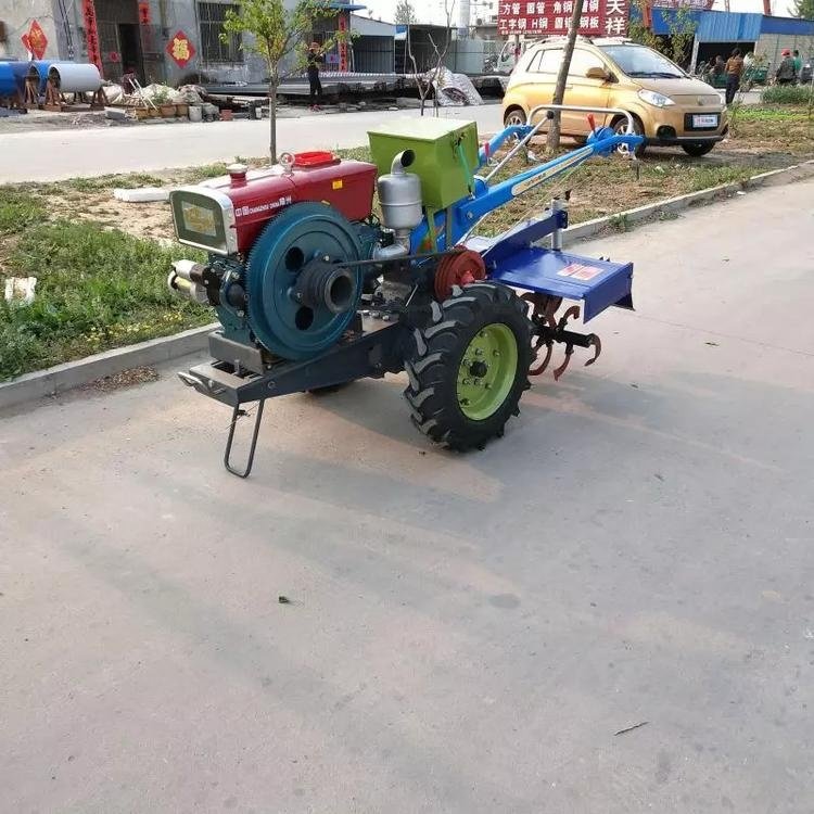 Hot Selling Multifunctional Agricultural Mini Tiller Walking Tractor 2WD Cultivators