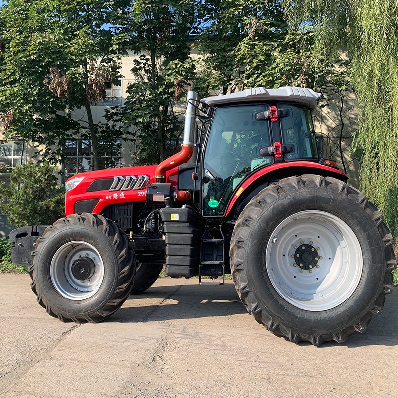 LTG-2404 4WD 4X4 Wheeled Agriculture Mini Tractor Small Farm Agricultural Lawn Mower Core Engine
