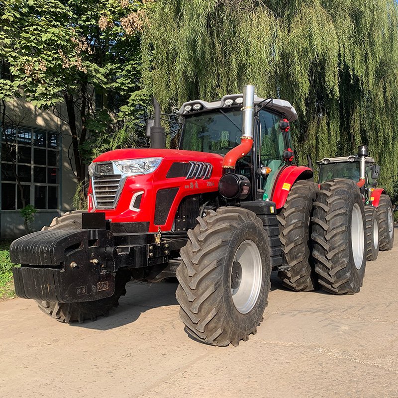 LTG-2404 4WD 4X4 Wheeled Agriculture Mini Tractor Small Farm Agricultural Lawn Mower Core Engine