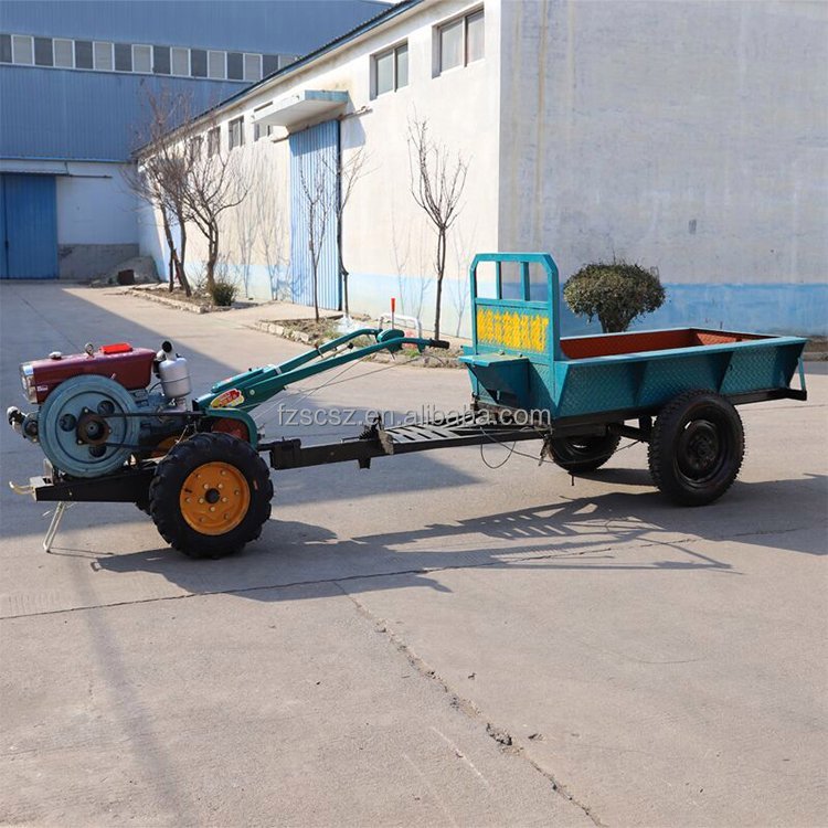 Powerful Walk-Behind Tractor Durable Multi-Functional for Farmland Orchard and Hilly Terrain Reliable Efficient for Agriculture