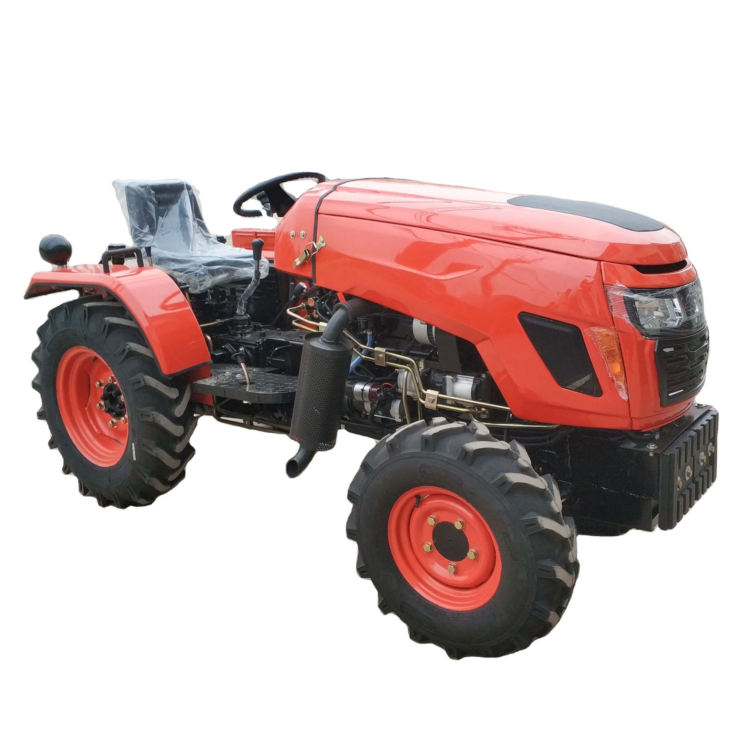 25hp Mini Farm Tractor Chinese Agricultural 4WD Greenhouse king Tractor for Farm Working
