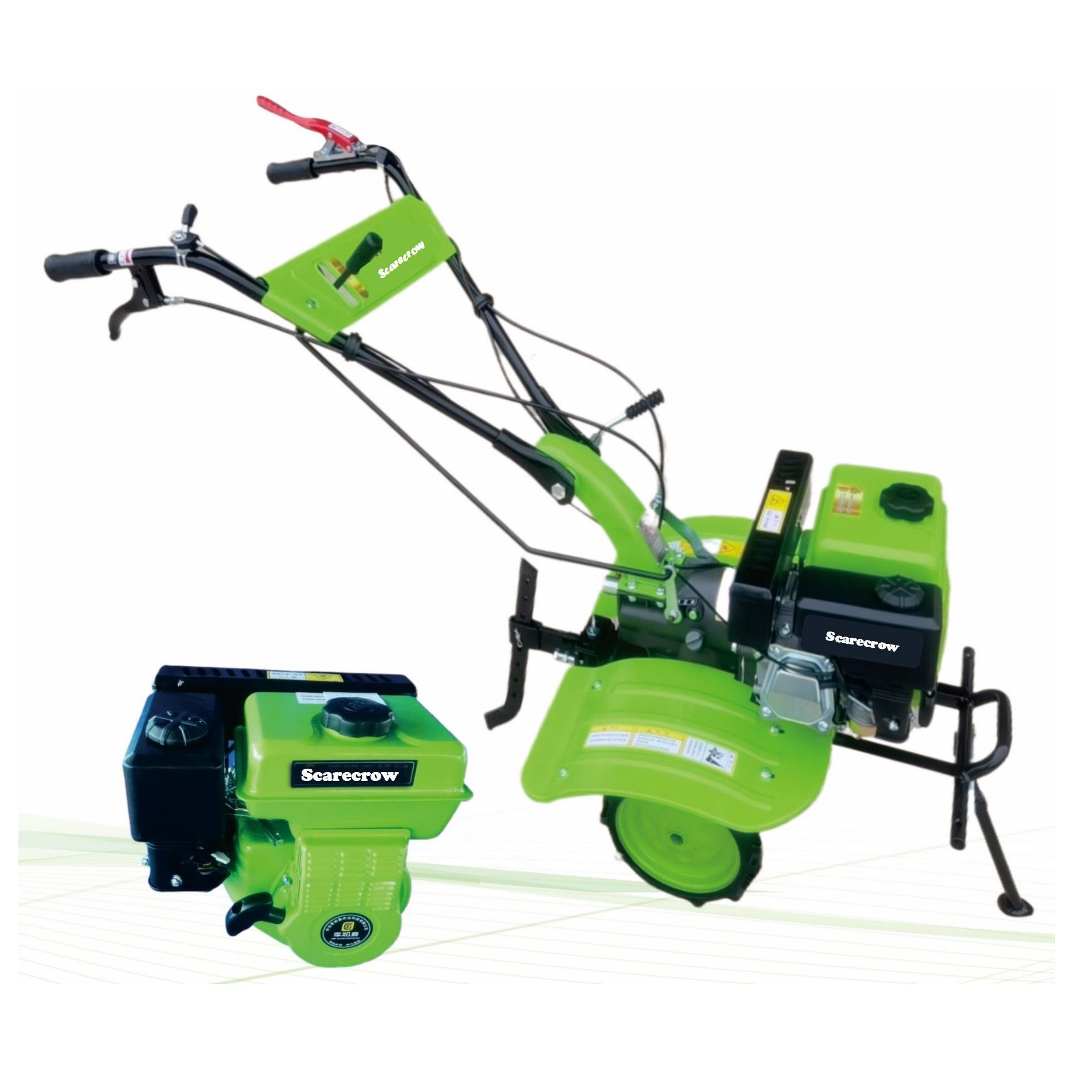 2024 New Promotion Small Plot Tilling Machine Lightweight Agricultural Portable Farm Tool Mini Tiller