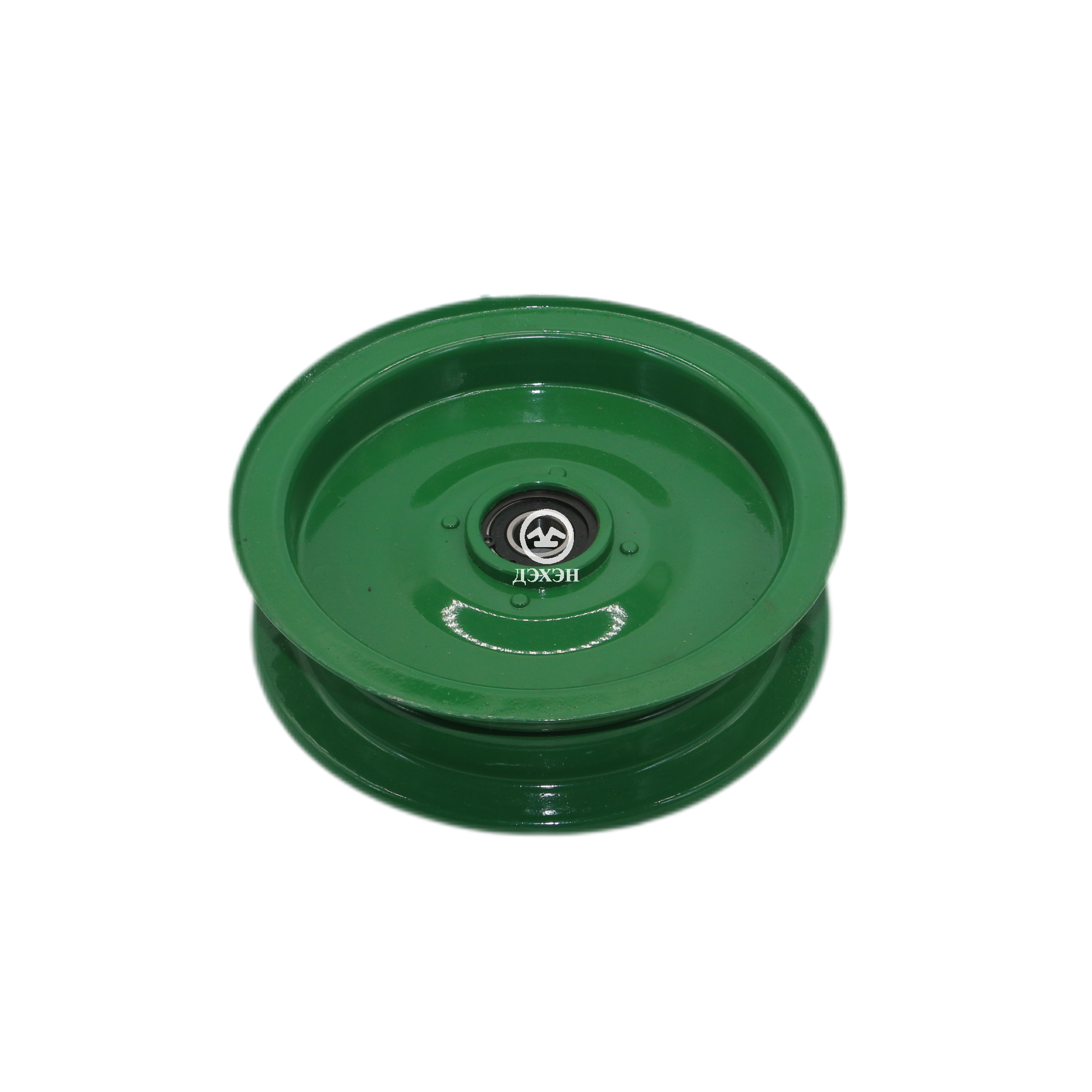 Agricultural Machinery Spare Parts with Big Green Wheels Are Used for Combine Tractors