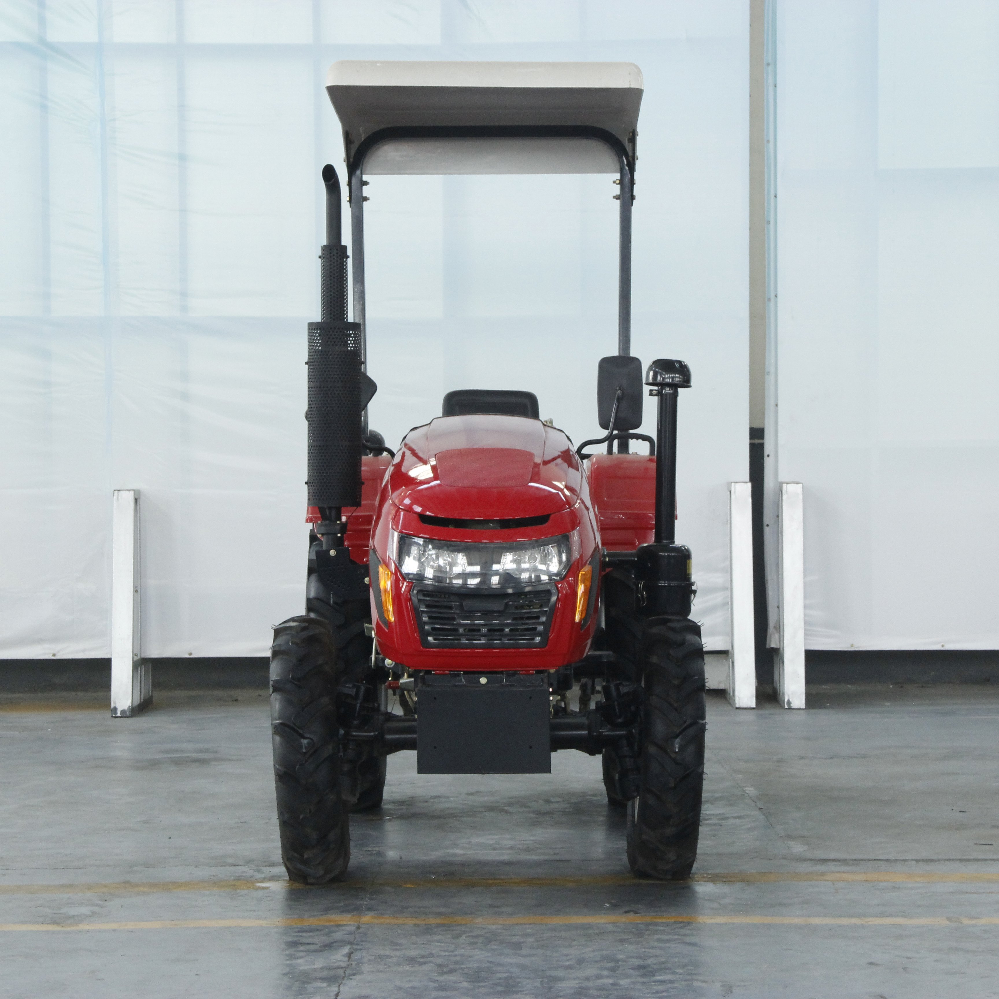 Small 4 wheel tractor with front end loader tractors agriculture mini farm tractor machinery from china