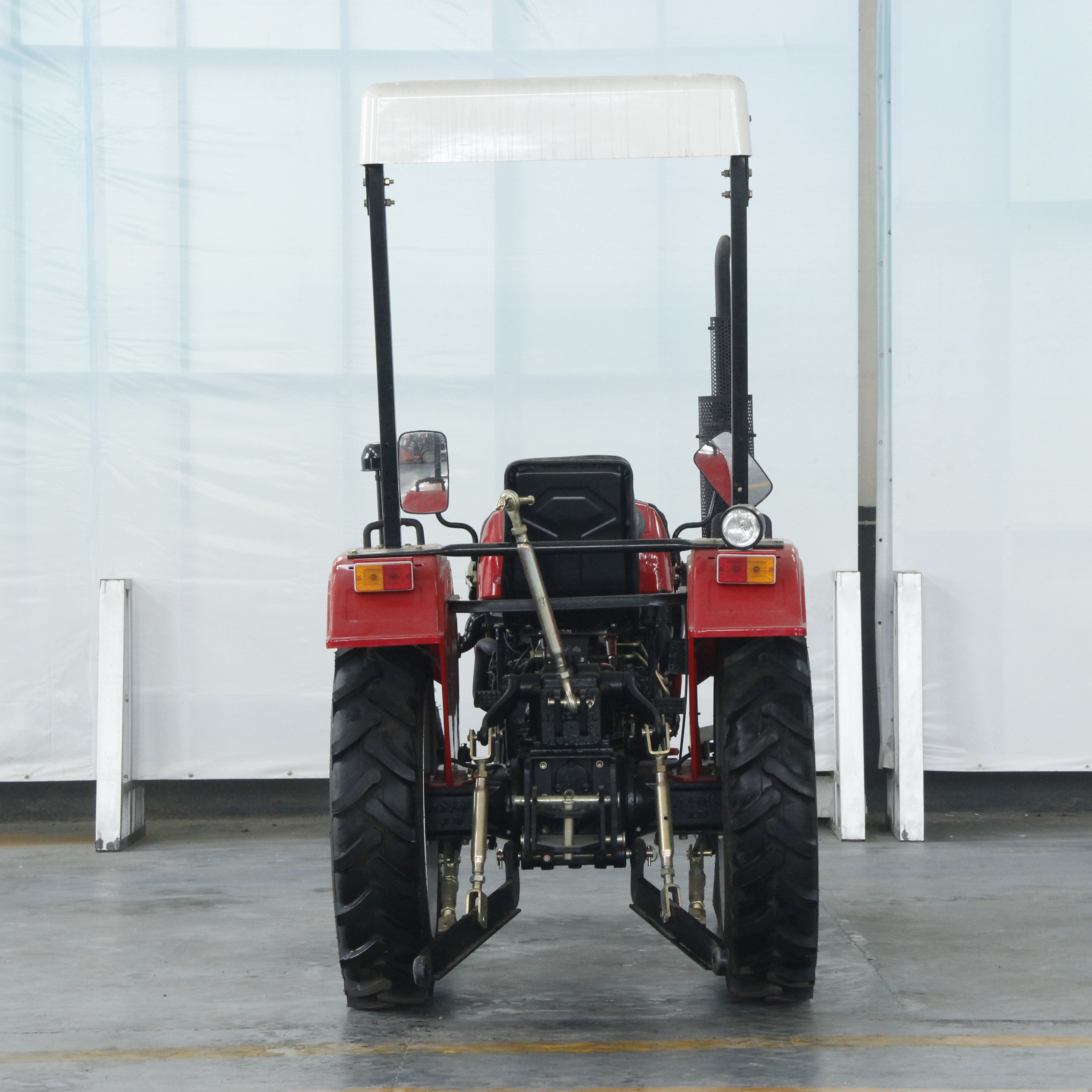 Small 4 wheel tractor with front end loader tractors agriculture mini farm tractor machinery from china