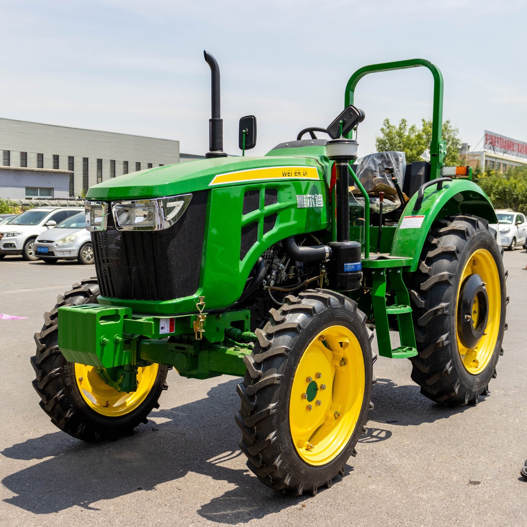 Tractor Agricultural MachineryMini Wheel Tractor 25hp 30hp 35hp 40hp With Front End Loader and Backhoe Loader