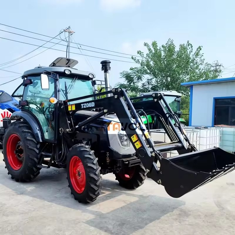 Farm Tractor 90HP Compact Orchard Farm Tractor Agricola Agricultural Equipment